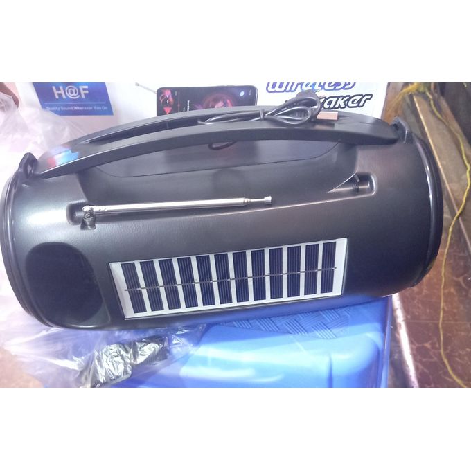 Hf Portable solar bluetooth speaker with phone holder HF-F39