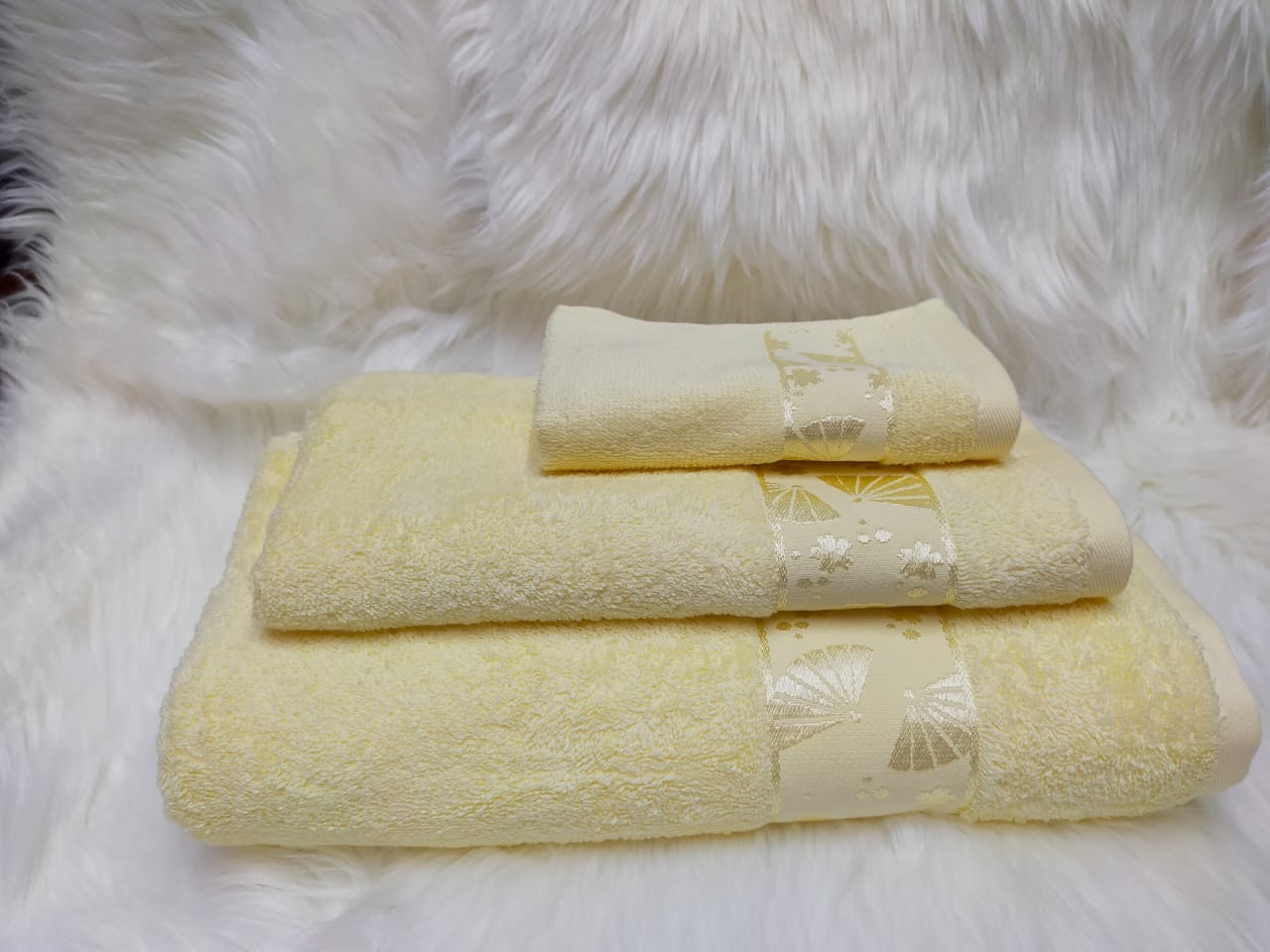3pcs cotton towel