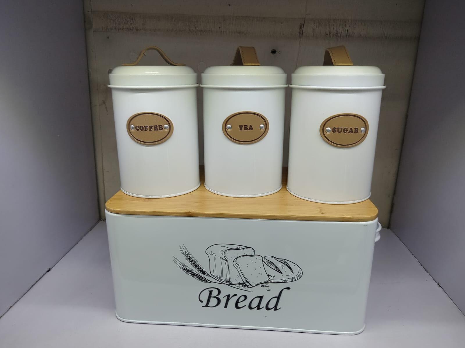 4 pcs Bread Bin set