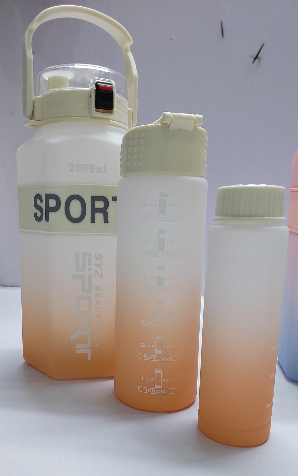 Motivation water bottle 