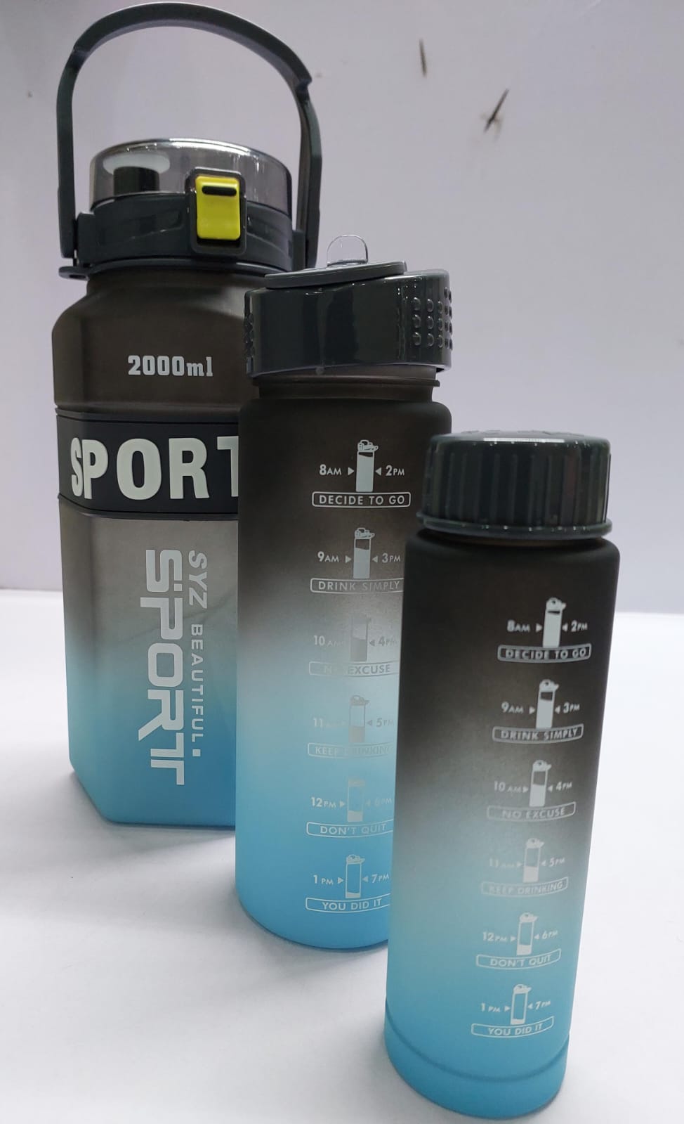 Motivation water bottle 