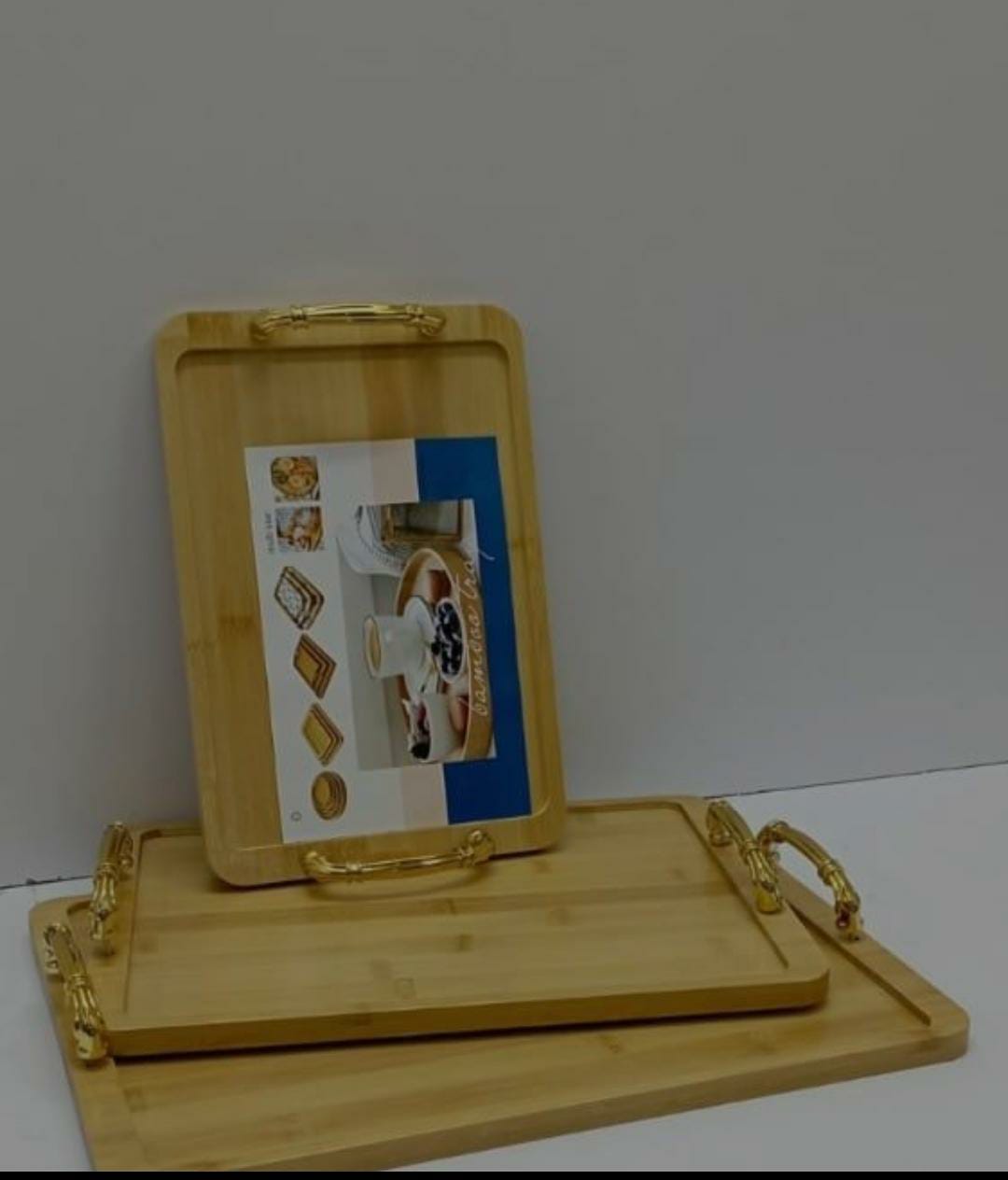 Bamboo serving tray