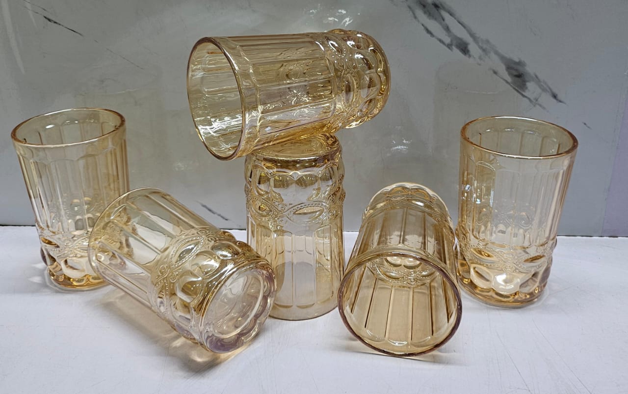 Heavy gauge thick WATER glass