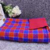 Maasai/fleece blanket