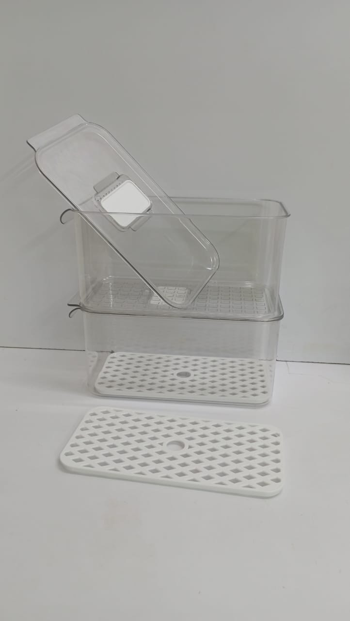 Stackable fridge /storage organizer