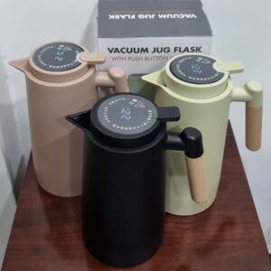 Thermometer vacuum flask