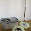 Heavy duty 360 degree rotating mop with a bucket