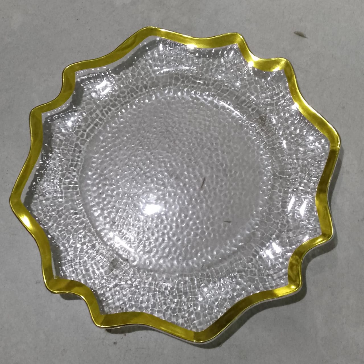 Unique clear changer plates 