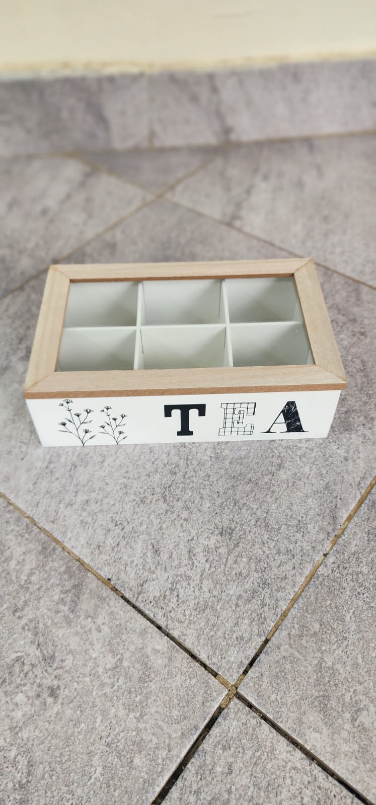 wooden teabag / coffee organizer