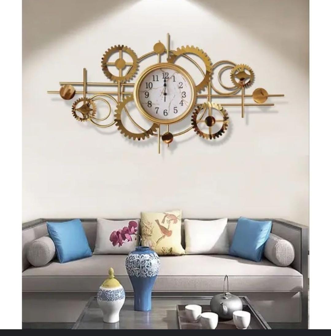 Gear Wheel Wall Clock