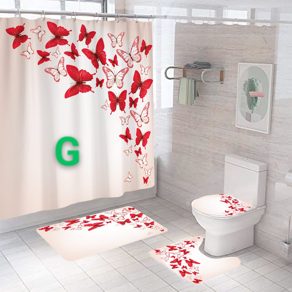 4 Pcs Bathroom set