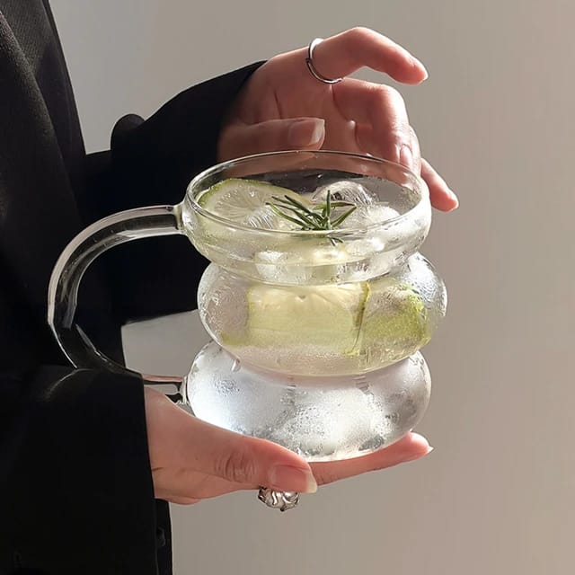 borosilicate glass cup