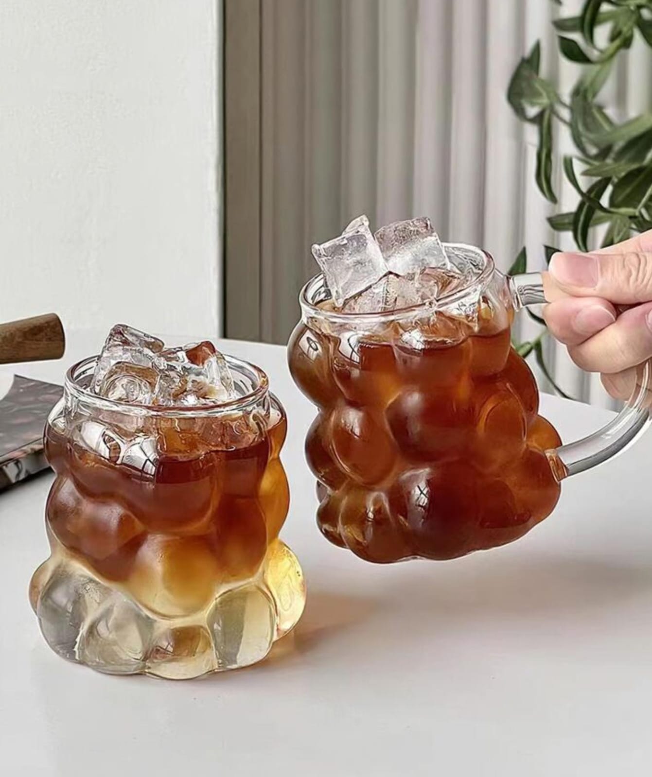 borosilicate glass cup