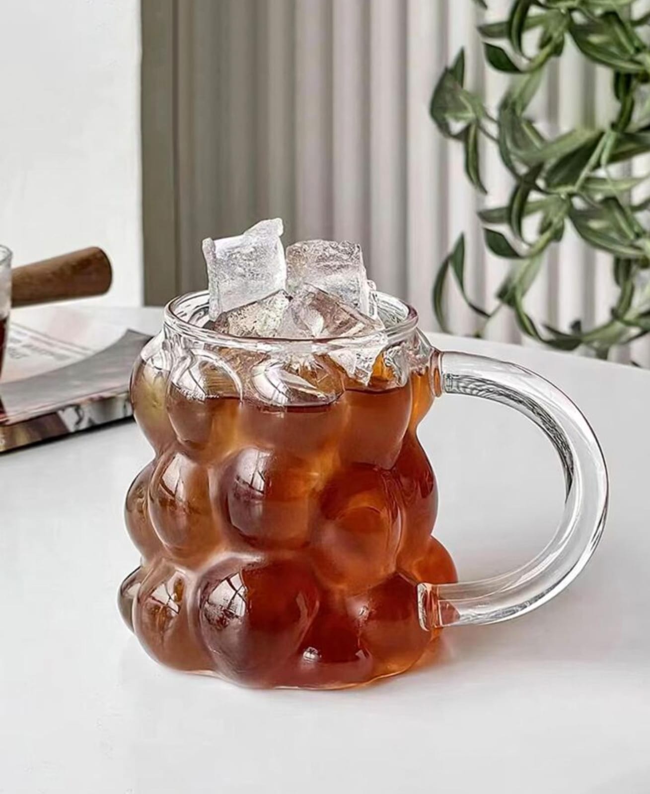 borosilicate glass cup