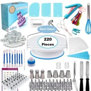 220pcs cake decorating set