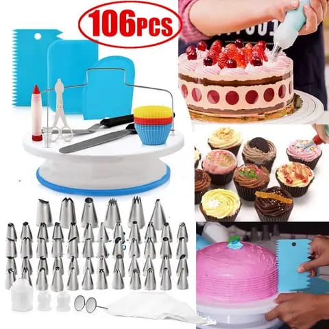106pcs cake decorating set