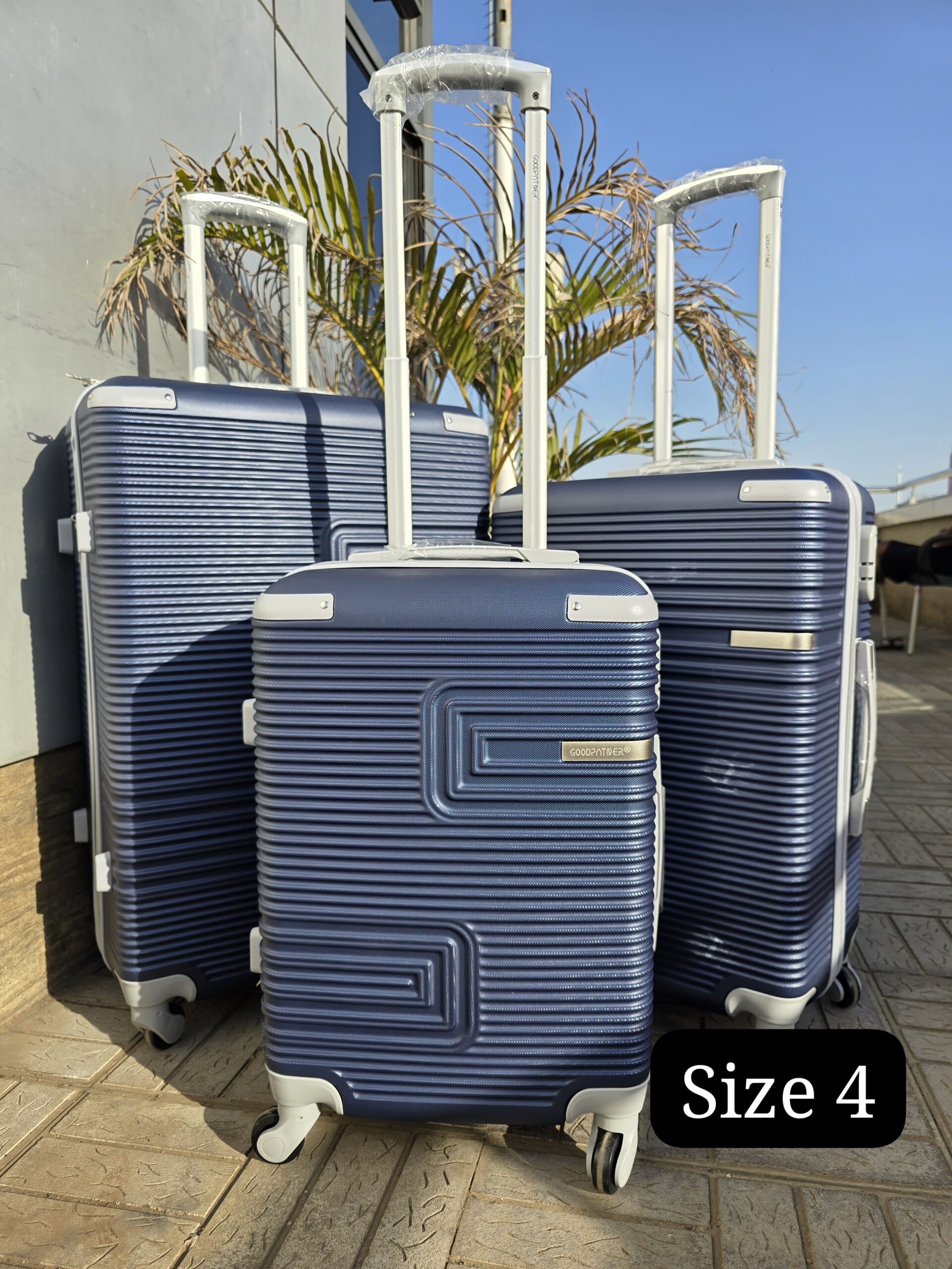 3 in 1 Luxurious Fibre Suitcase