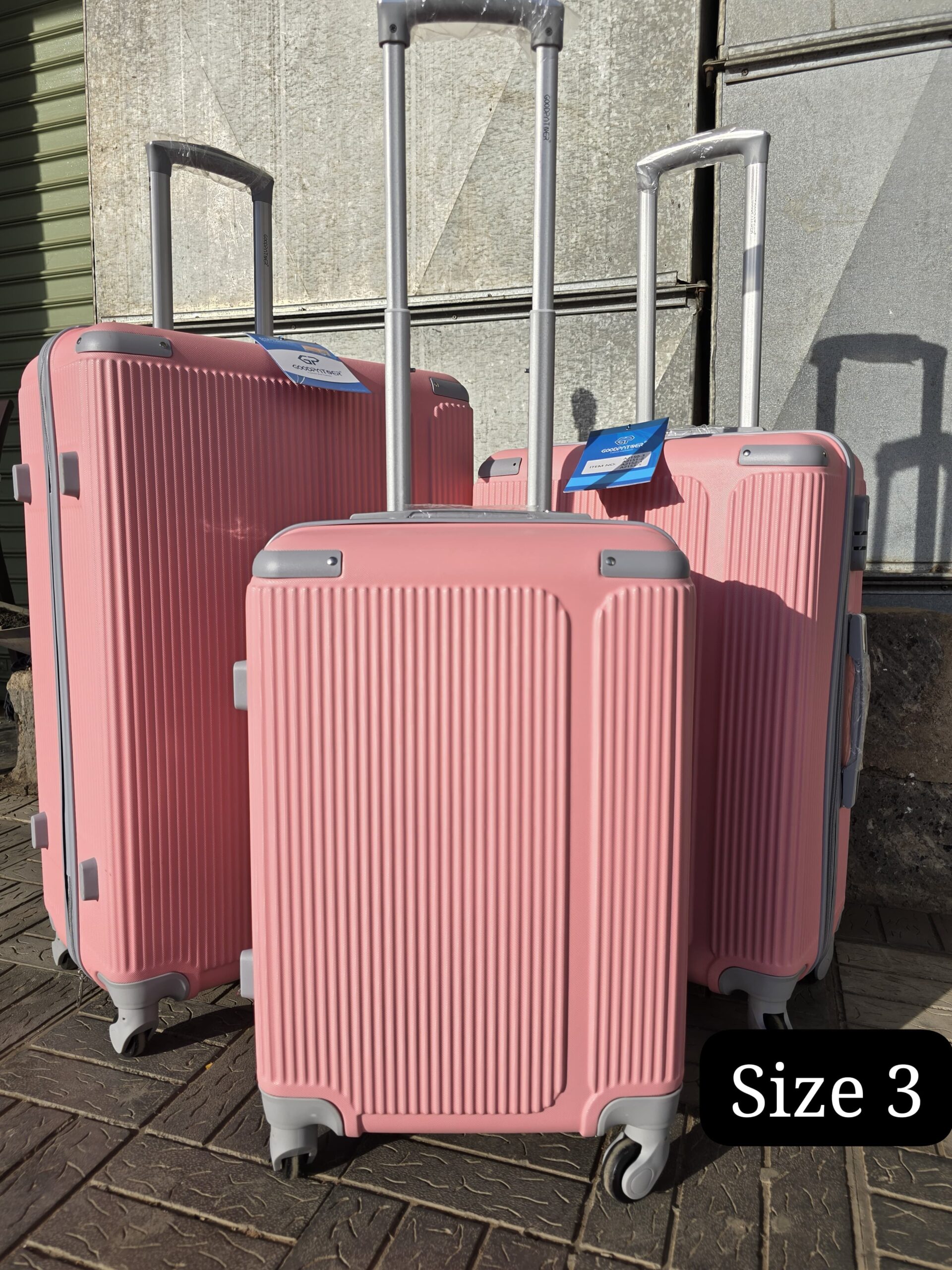 3 in 1 Luxurious Fibre Suitcase (size 3)