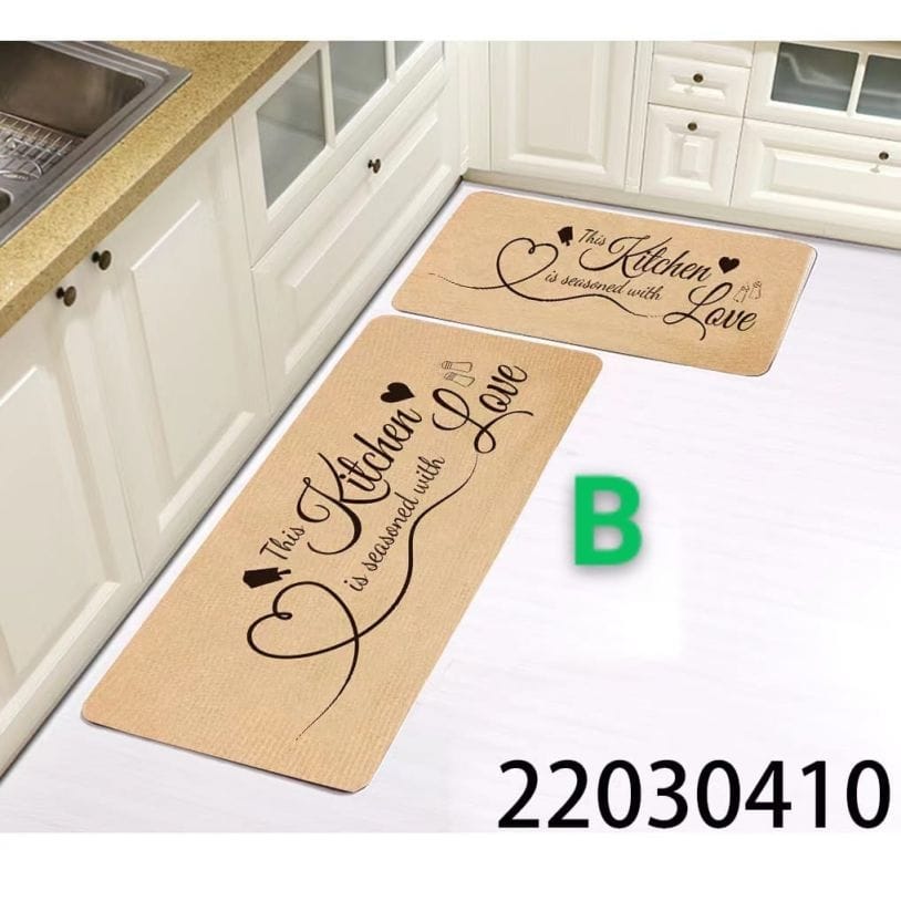 2pc set Kitchen Mat