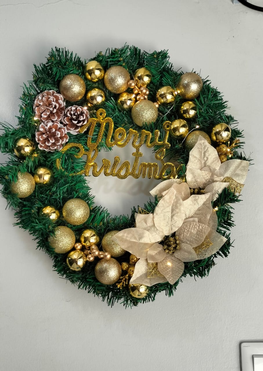 Christmas Door Wreath Decor