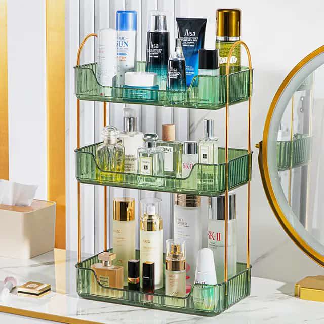 3Tier rectangular cosmetic organizer 
