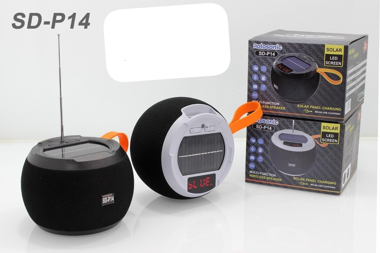 Mini bluetooth speaker with solar panel - Image 4