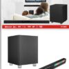 Hisonic 2.1 soundbar subwoofer