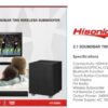 Hisonic 2.1 soundbar subwoofer