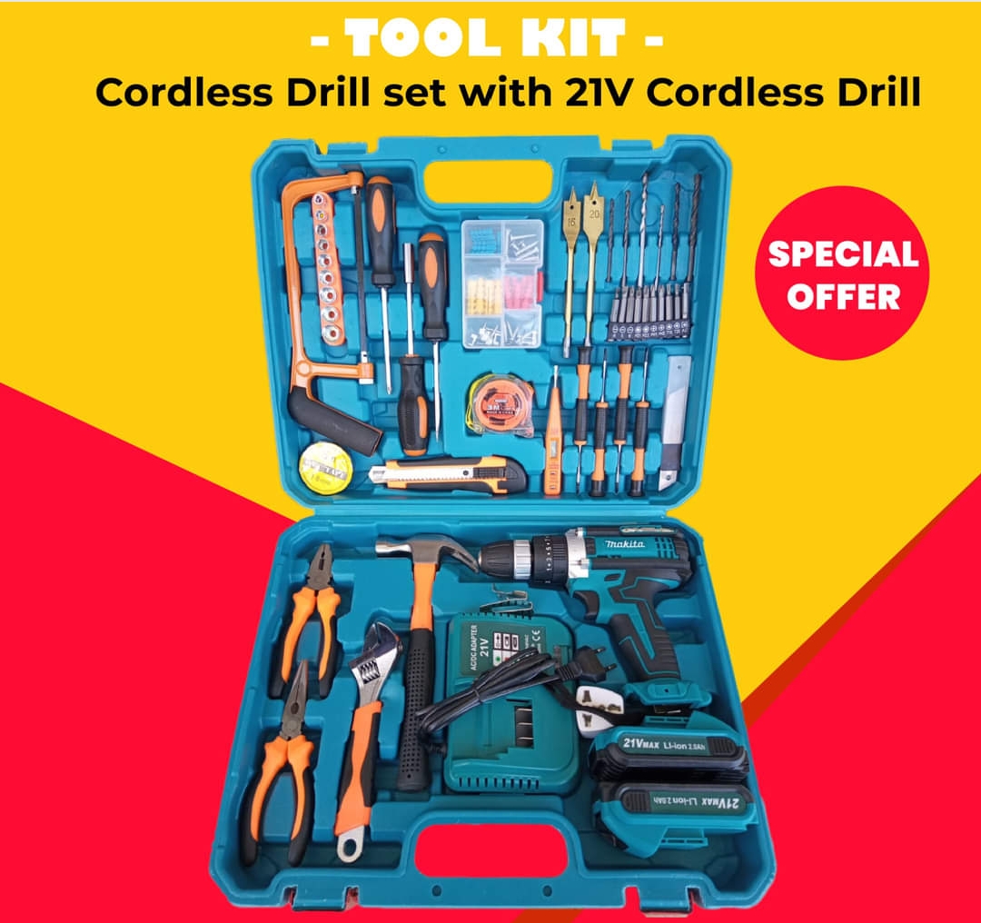 Makita 21 v Drill set Cordless