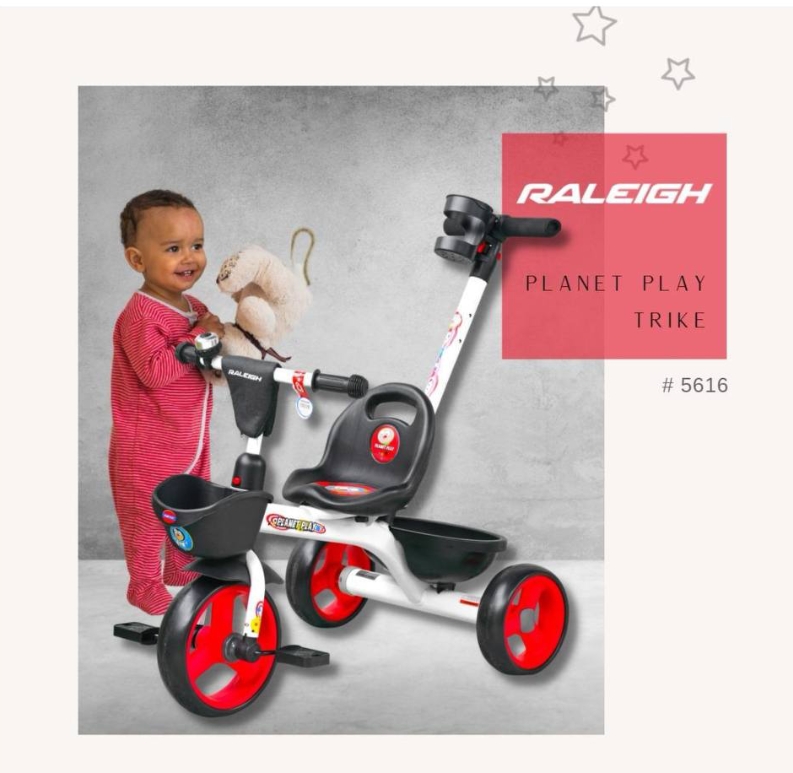 Tricycle with handle